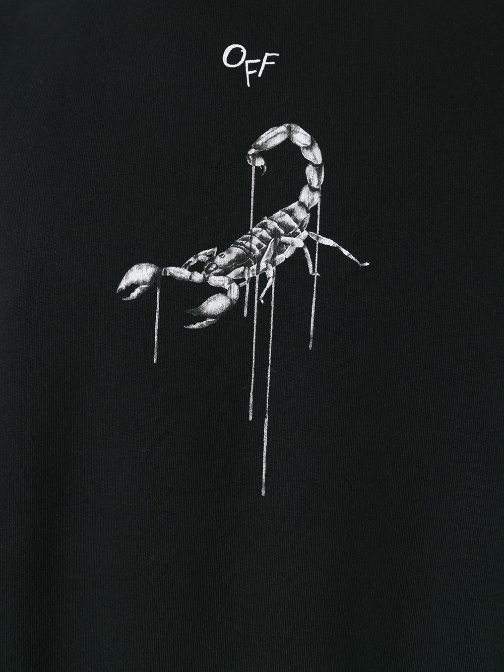 scorpion print sweatshirt