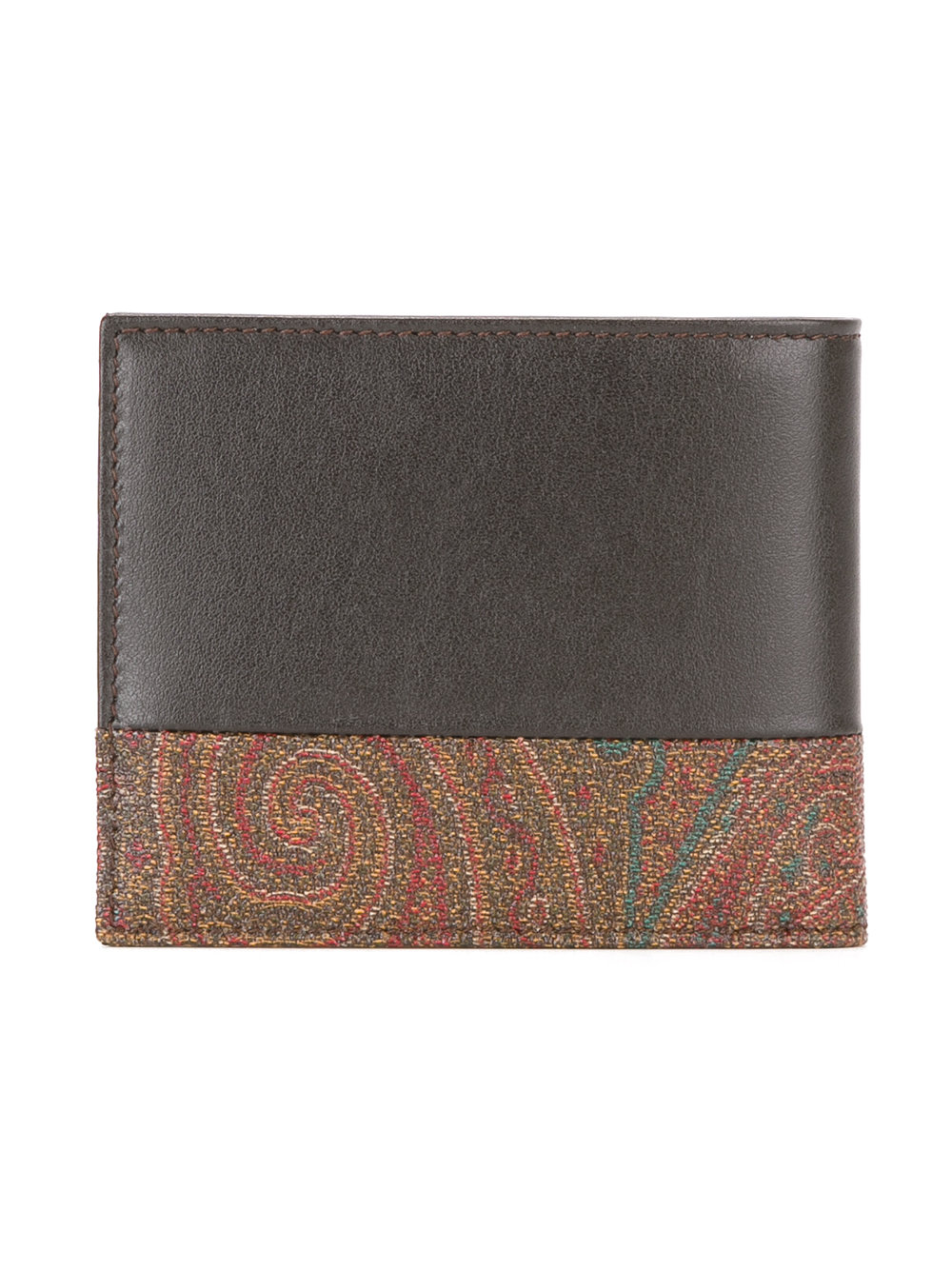 printed bi-fold wallet