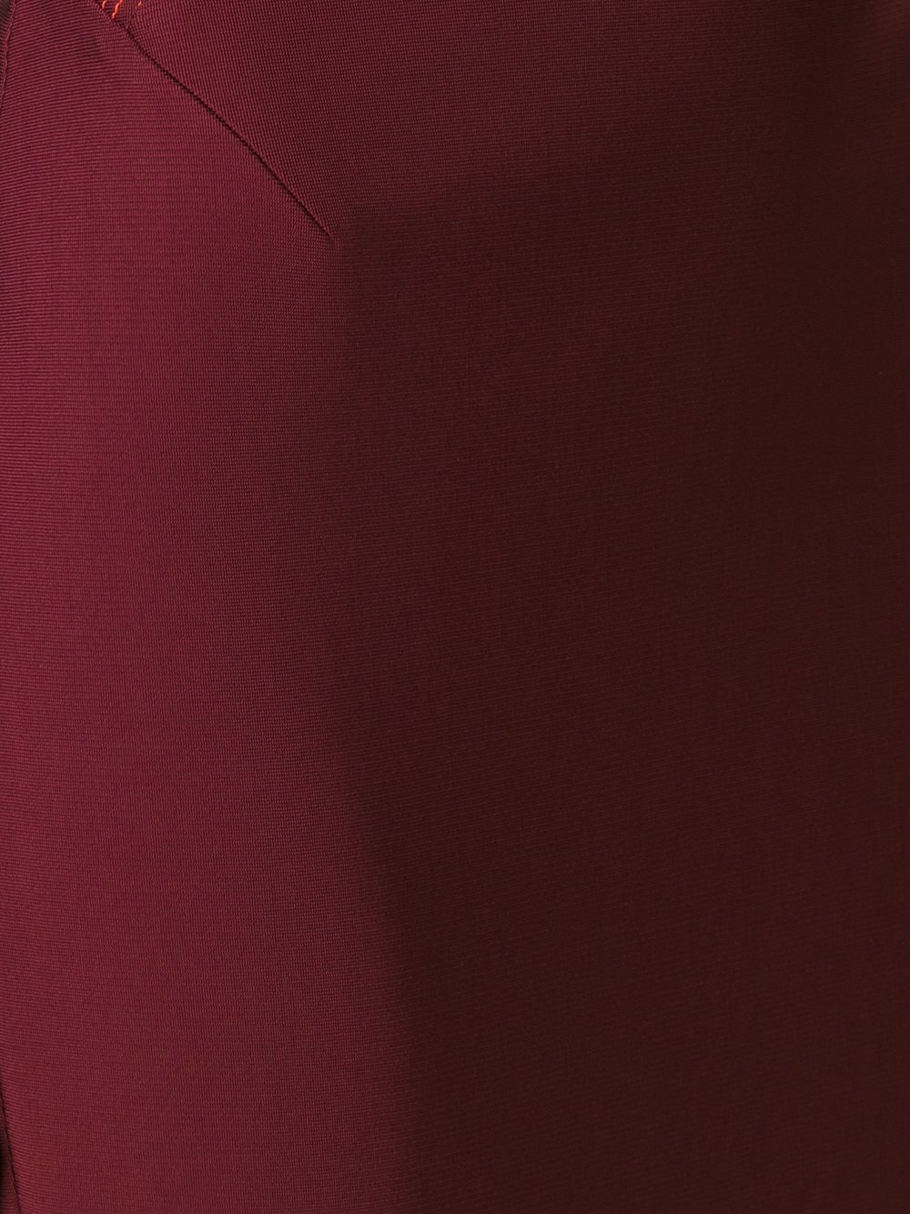 stitch detail straight skirt