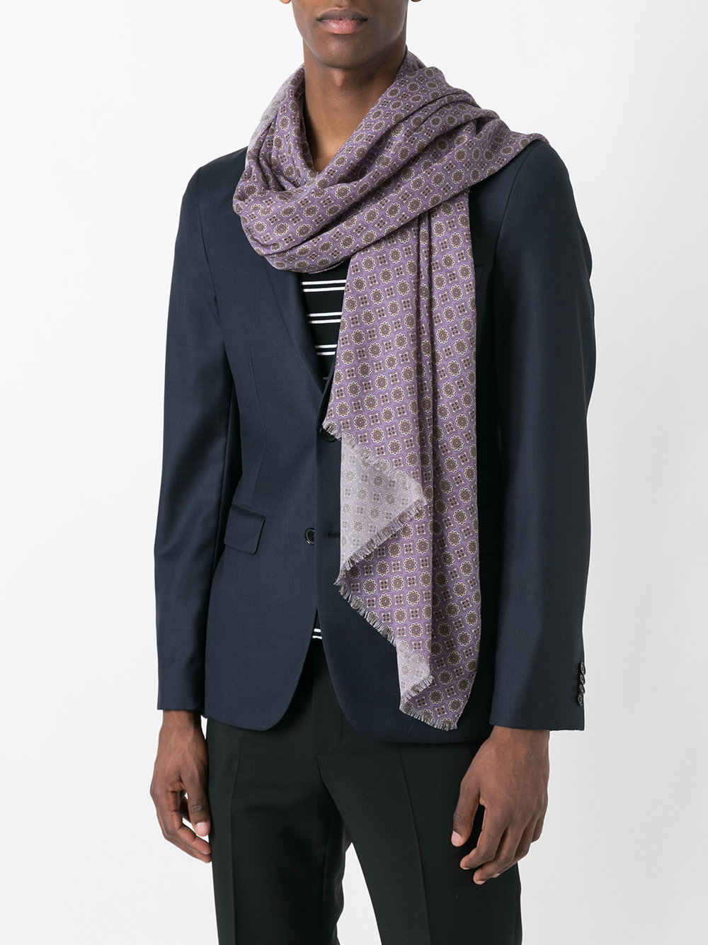 floral printed scarf
