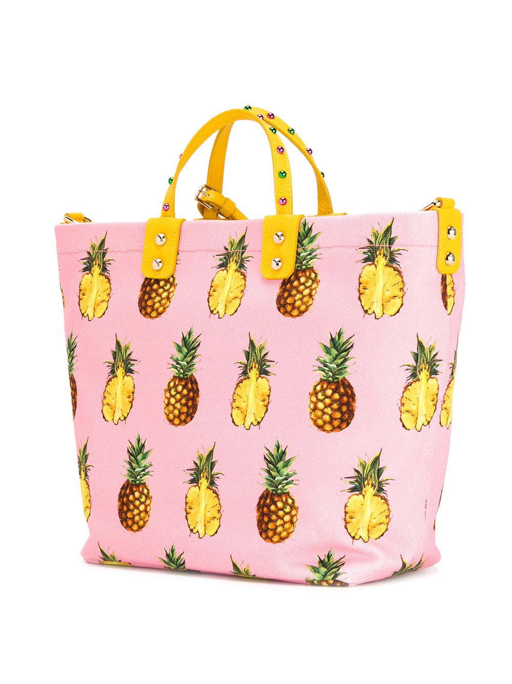 pineapple print tote