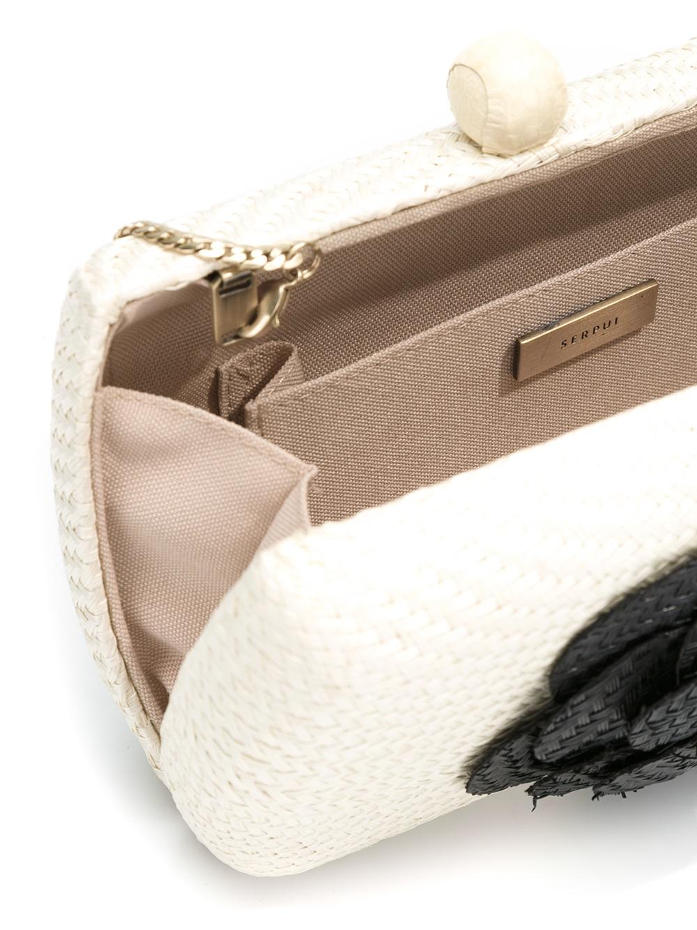 straw clutch bag