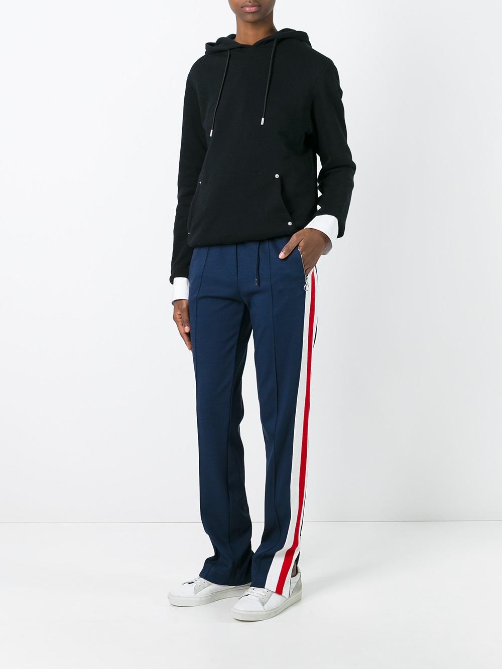 straight-leg track pants