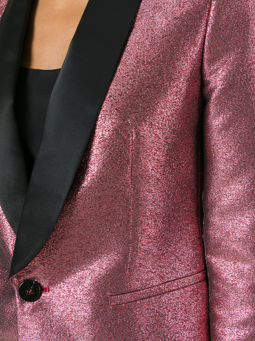 Metallic blazer