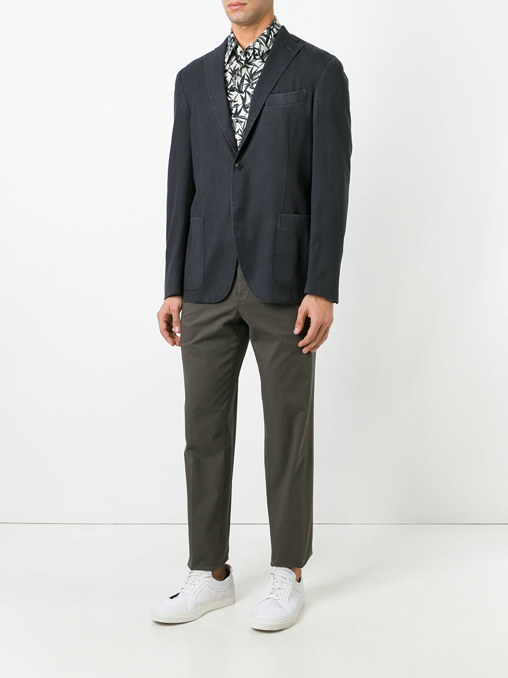 two button blazer