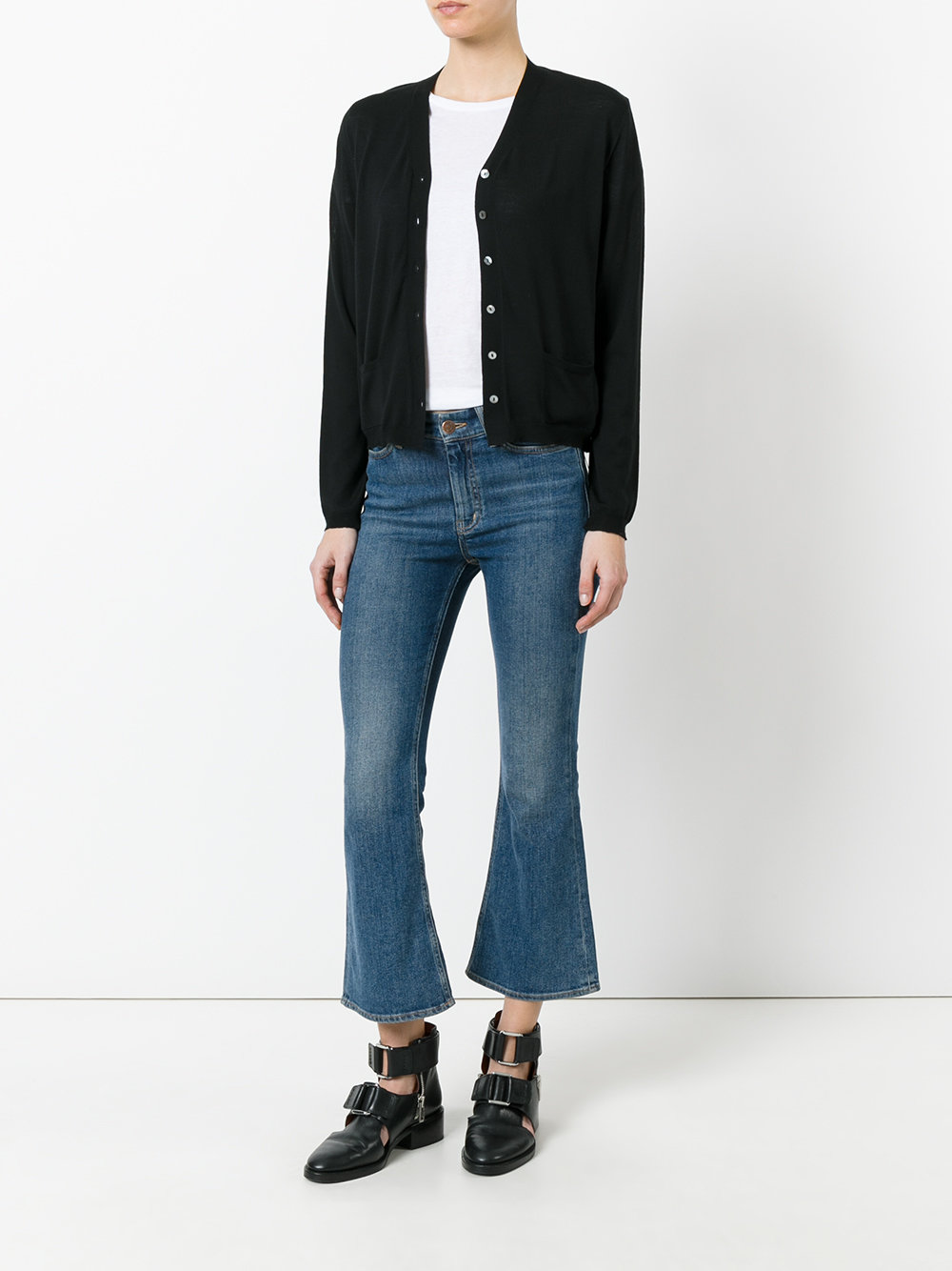 classic long sleeve cardigan