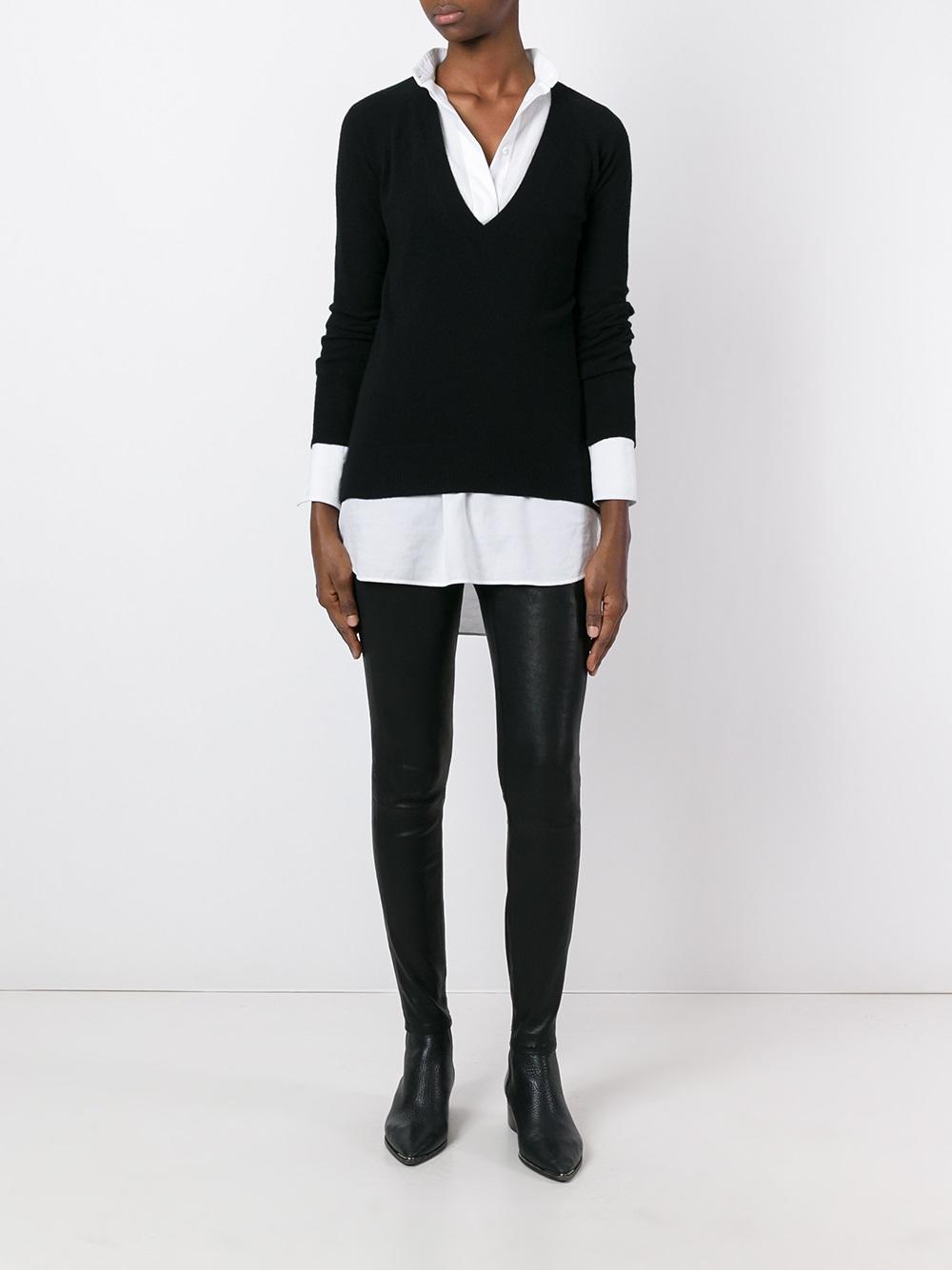 v-neck jumper