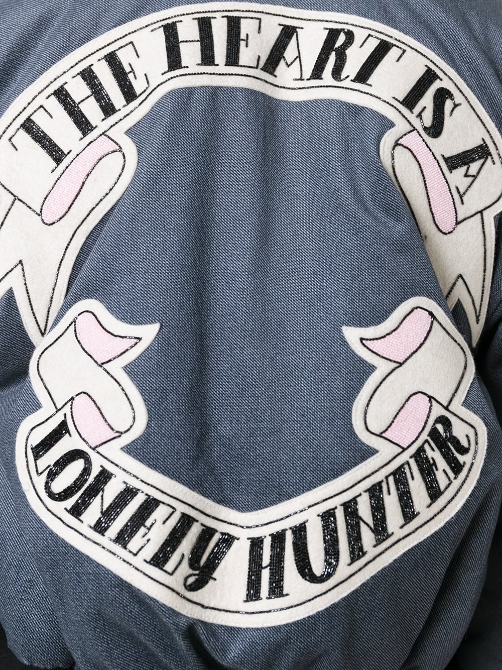 'The Heart is a Lonely Hunter' bomber jacket