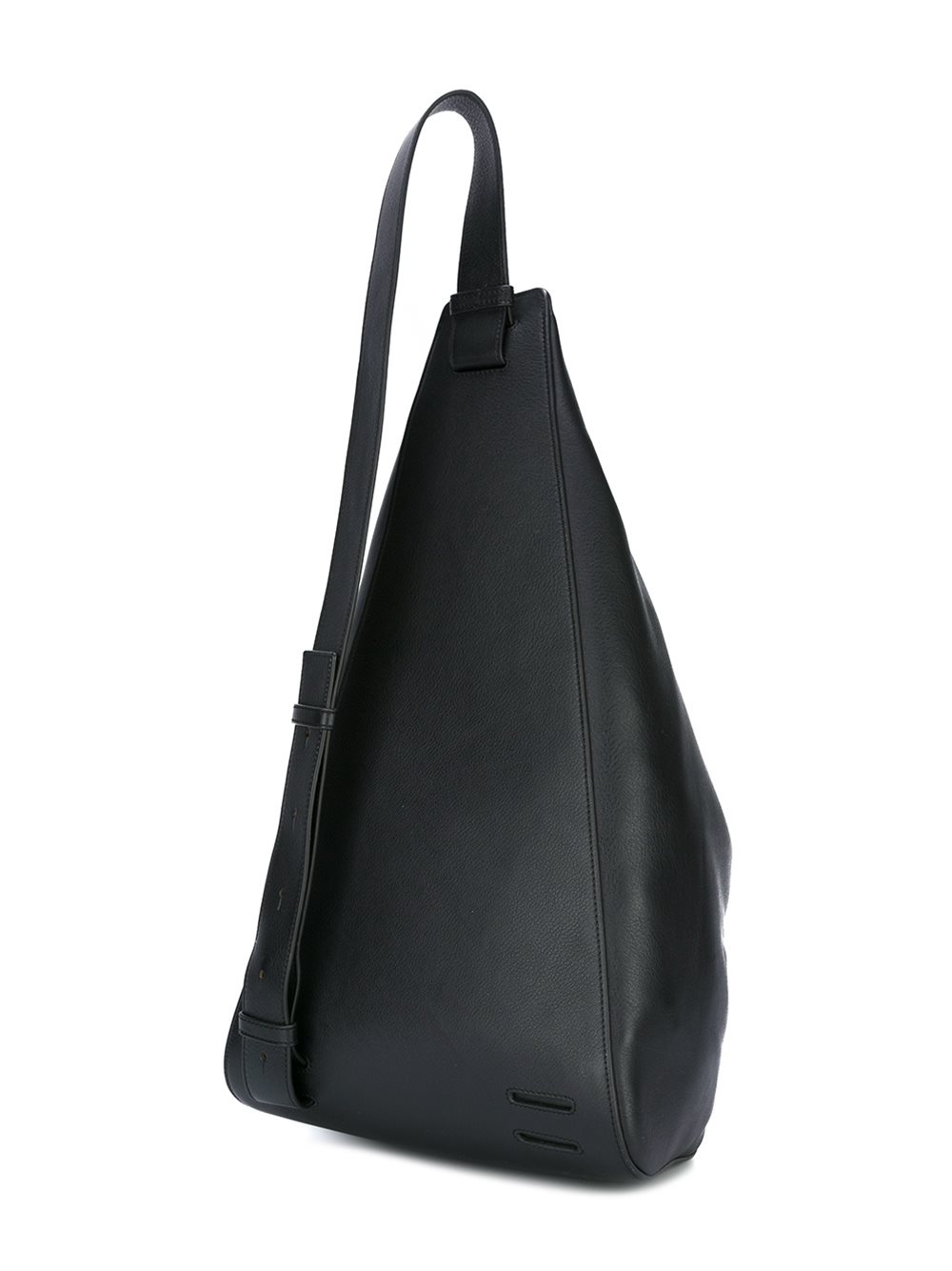 triangular structure shoulder bag