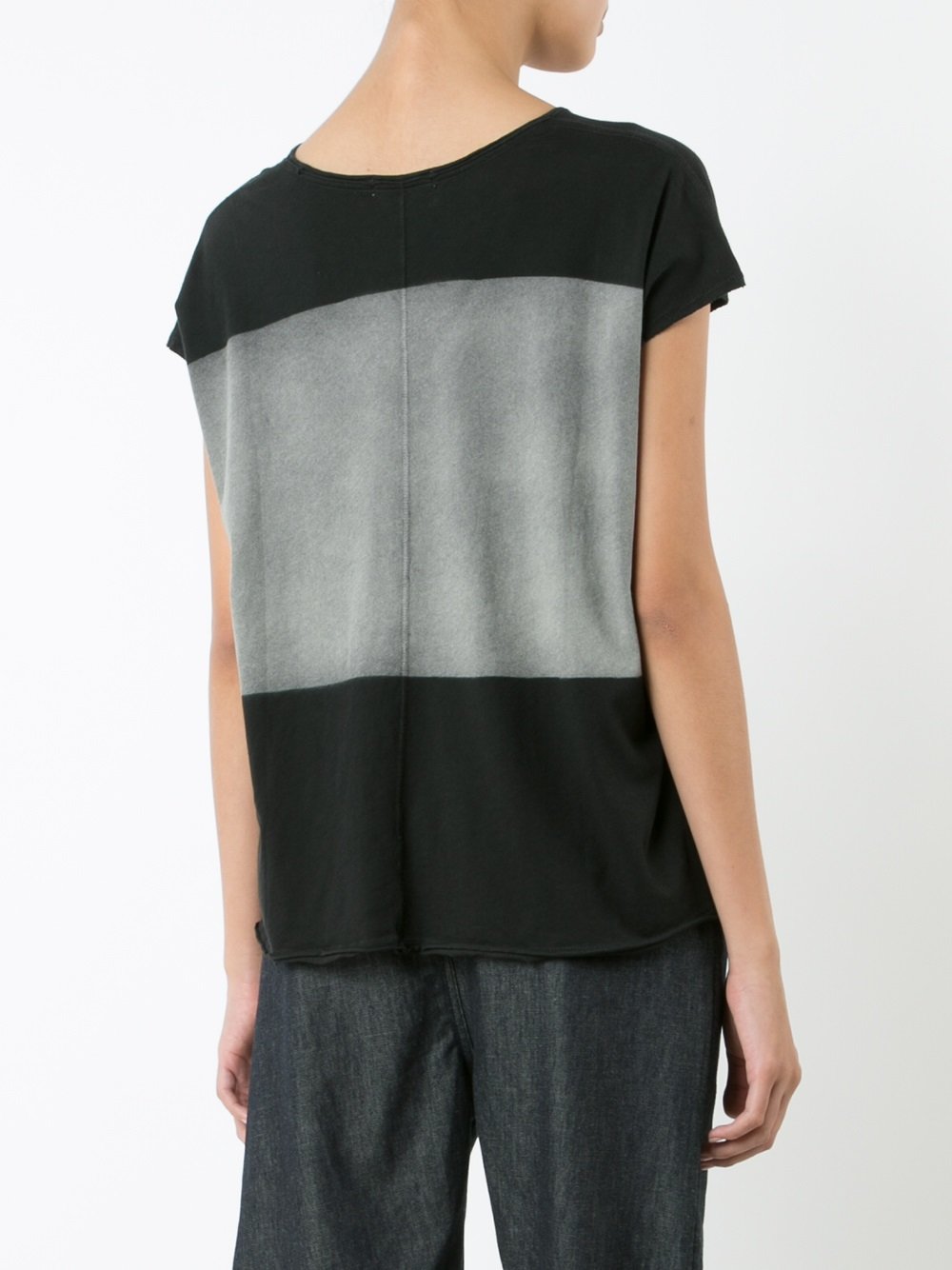 V-neck loose-fit T-shirt