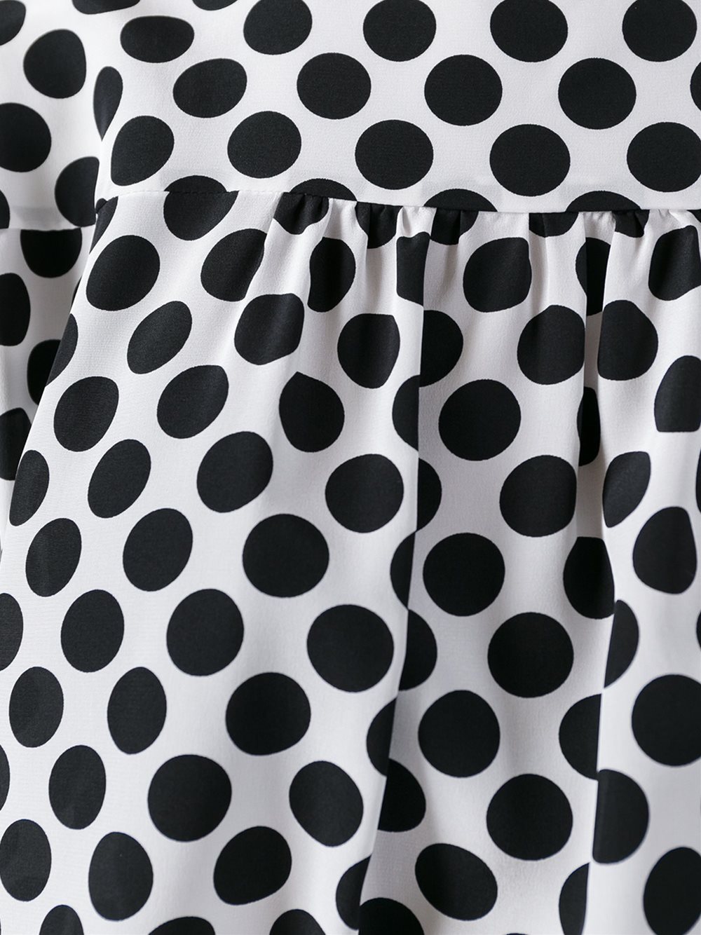polka dot blouse