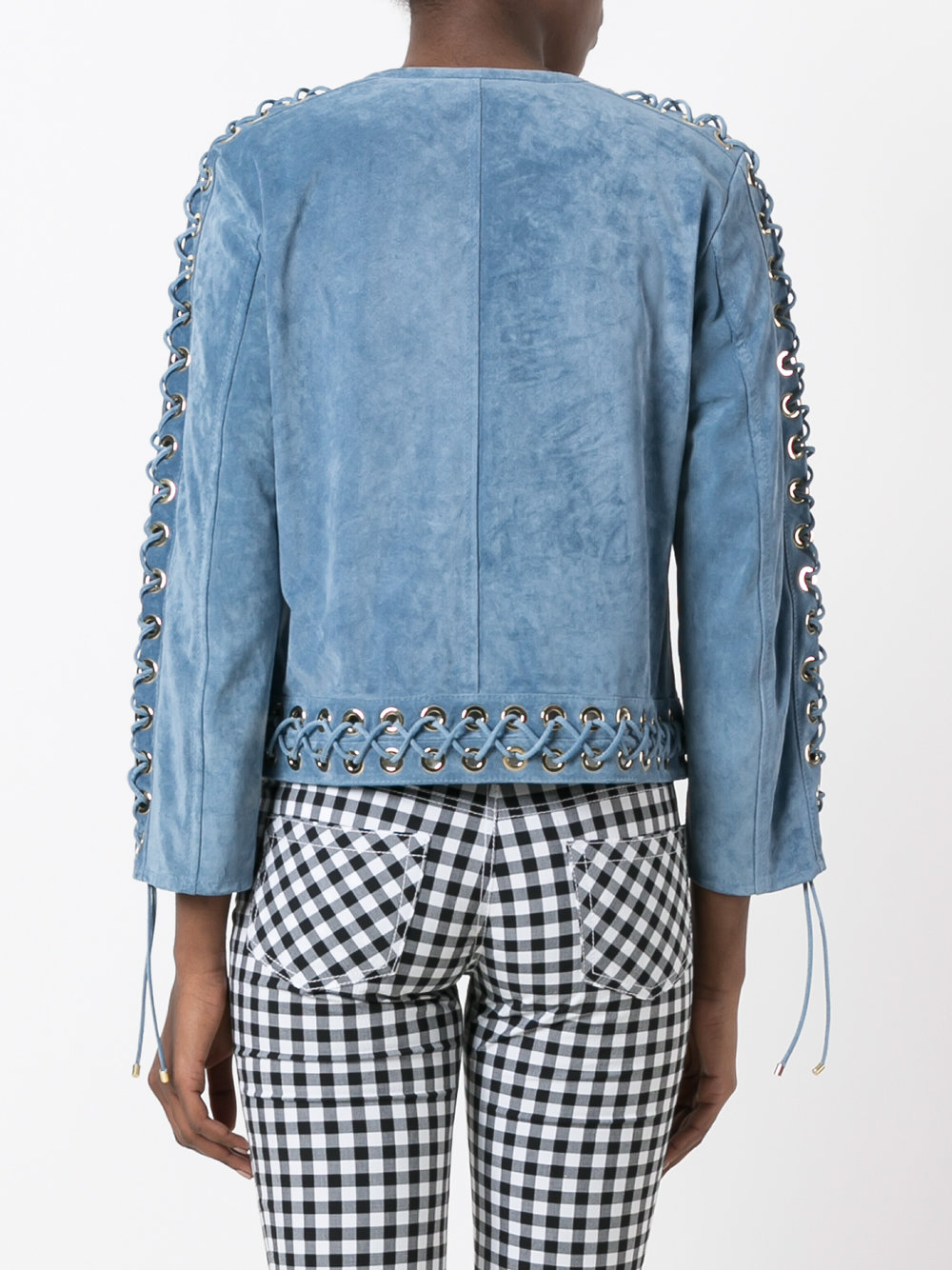 lace-up jacket 