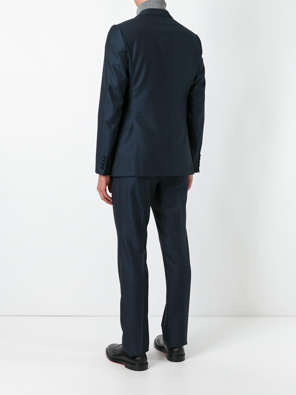 flap pockets formal suit