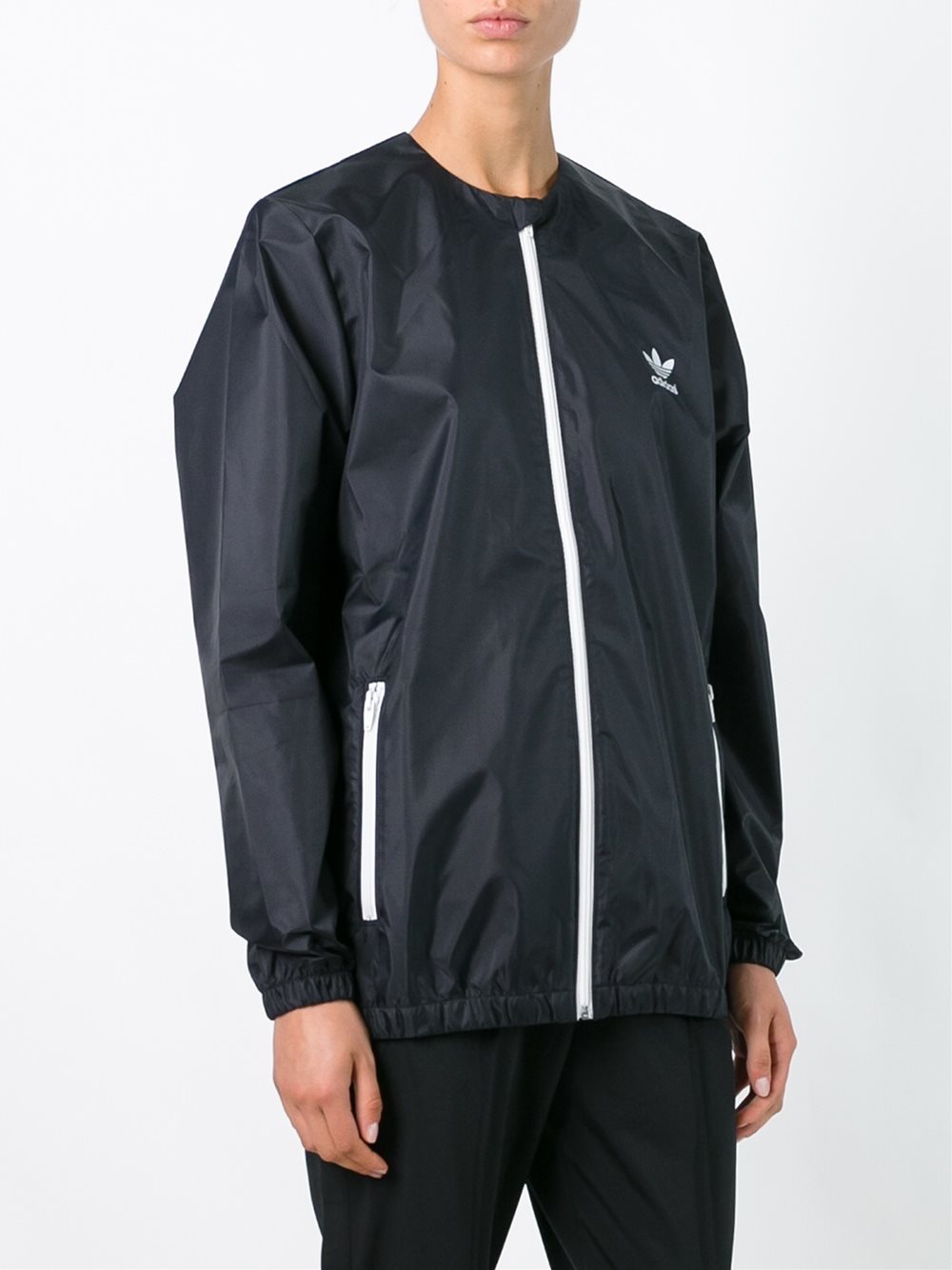 Adidas Originals x HYKE three layer windbreaker jacket