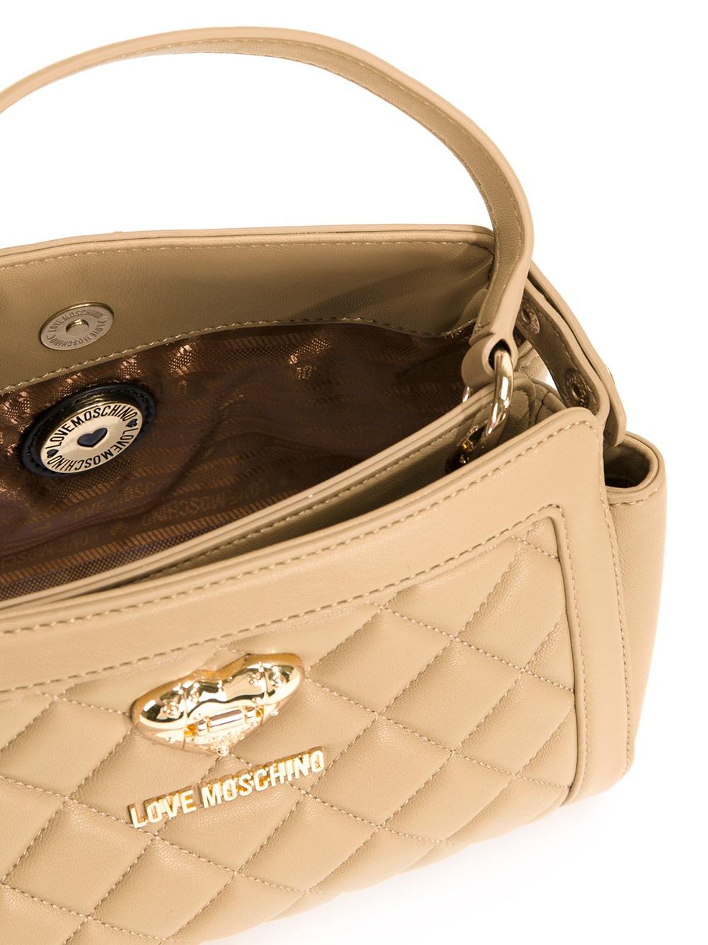 small quilted tote