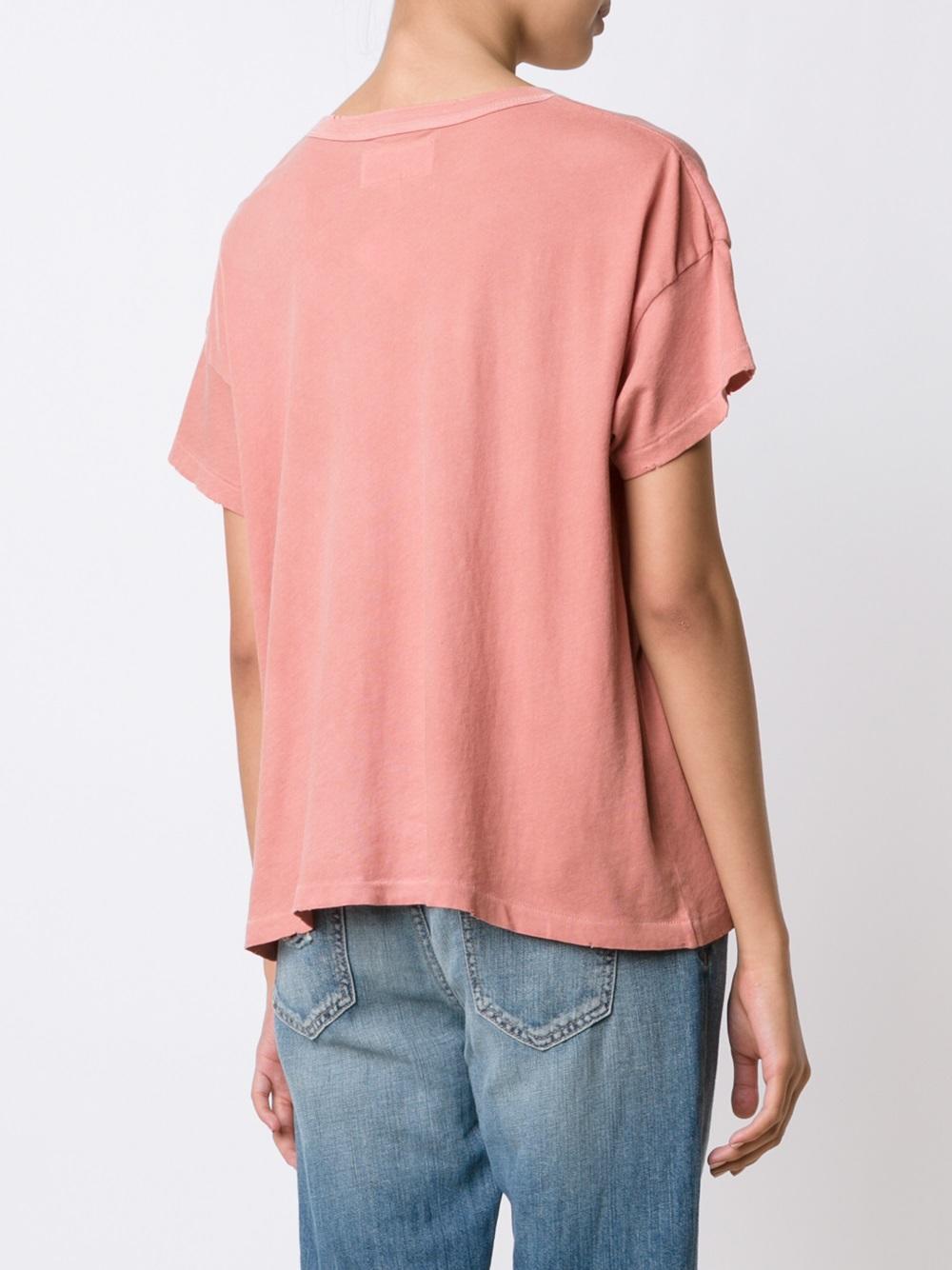scoop neck T-shirt 