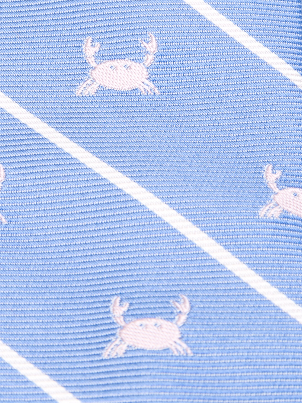 crab pattern tie