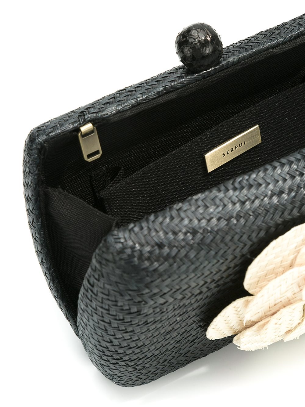 straw clutch bag