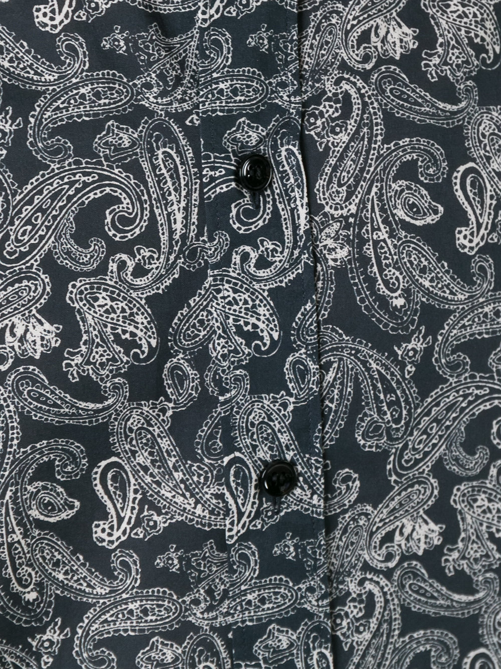 paisley patterned shirt