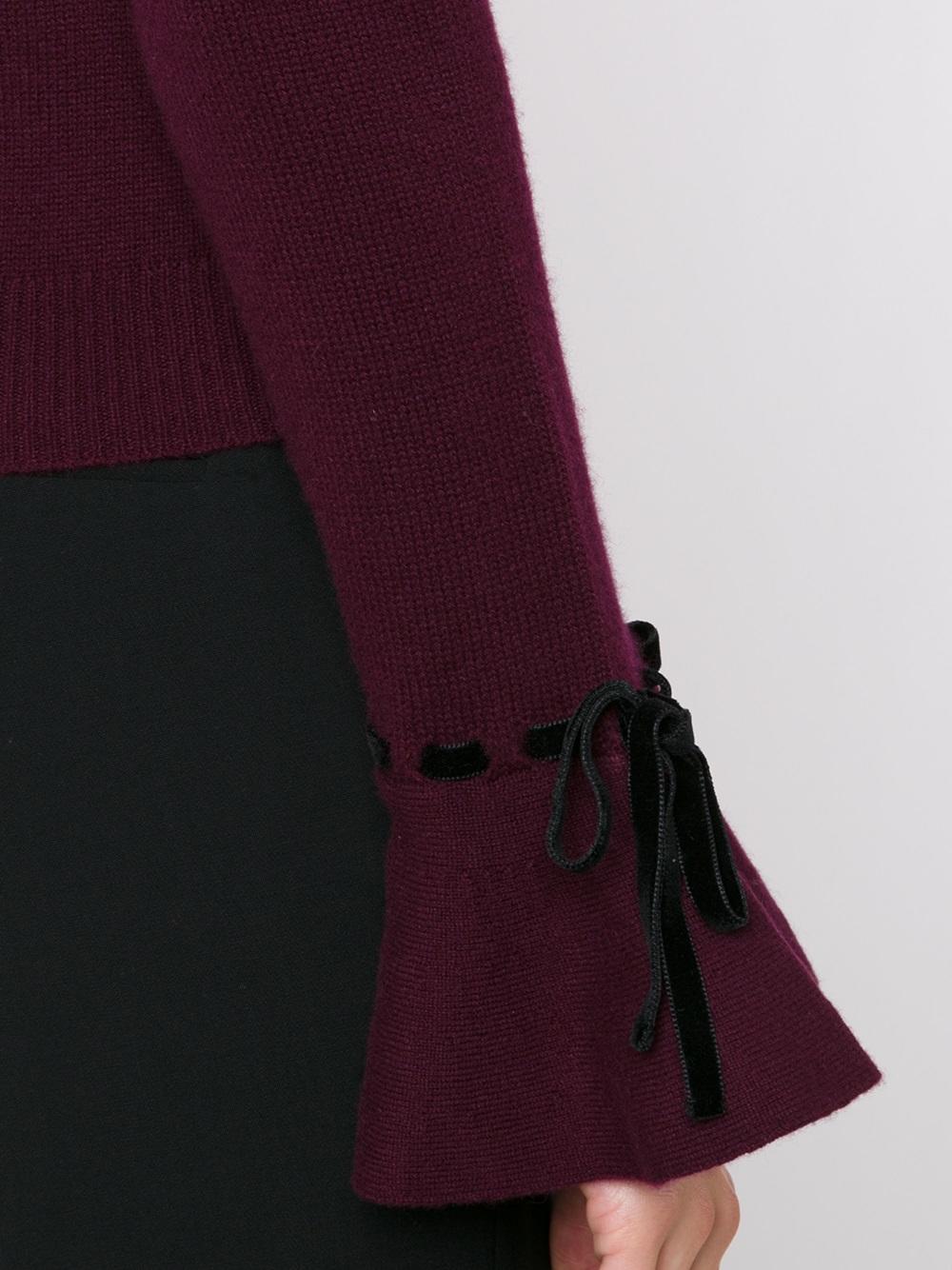 bell sleeves jumper