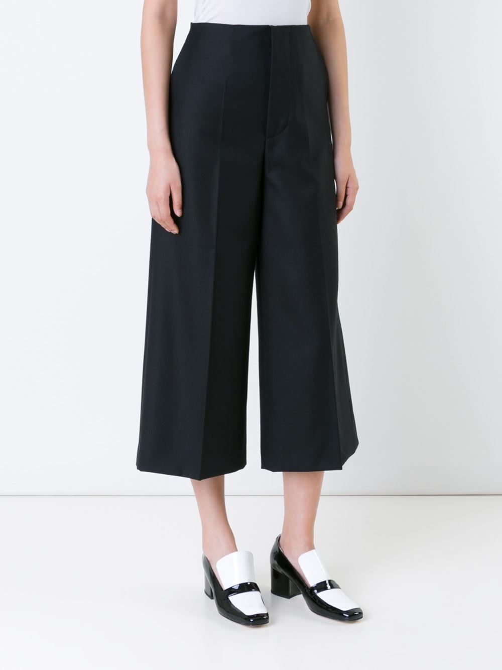 high waisted culottes