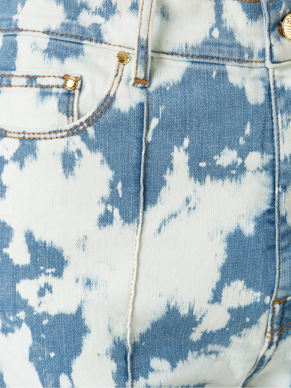 high waist flared jeans