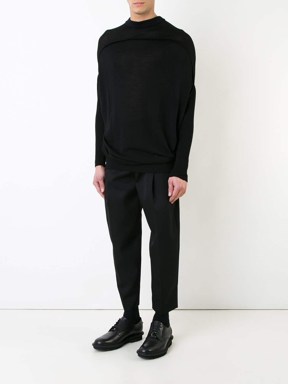 oversize turtleneck jumper