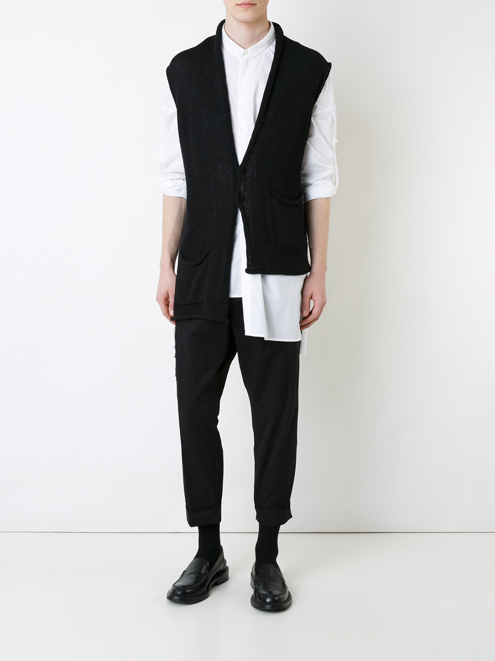 asymmetric long shirt