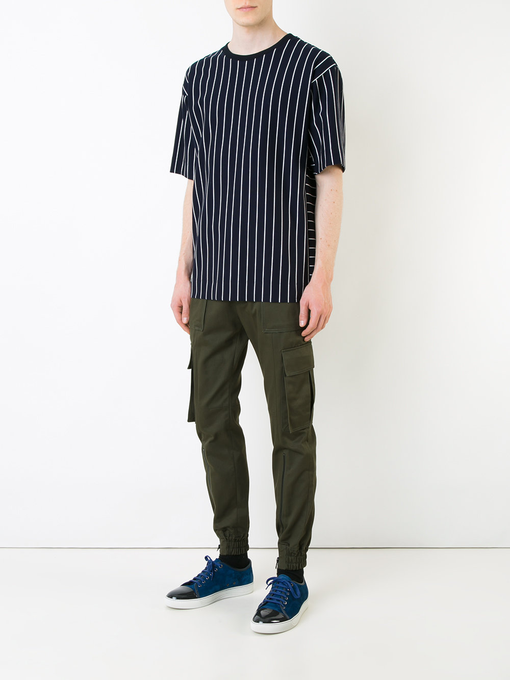 striped T-shirt