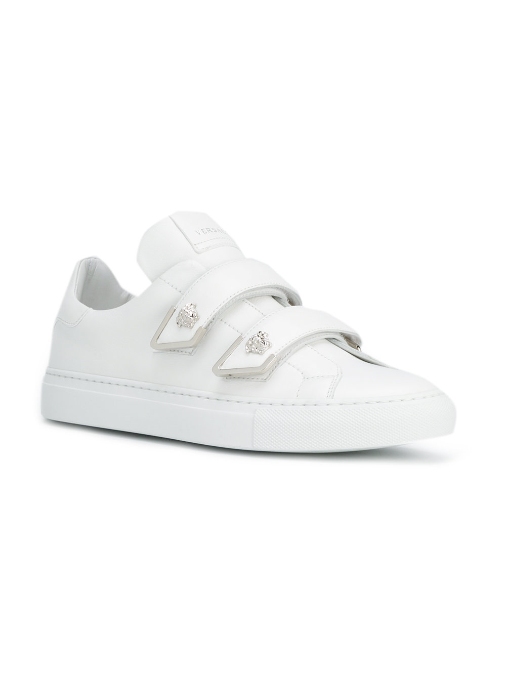 touch strap mid-top trainers