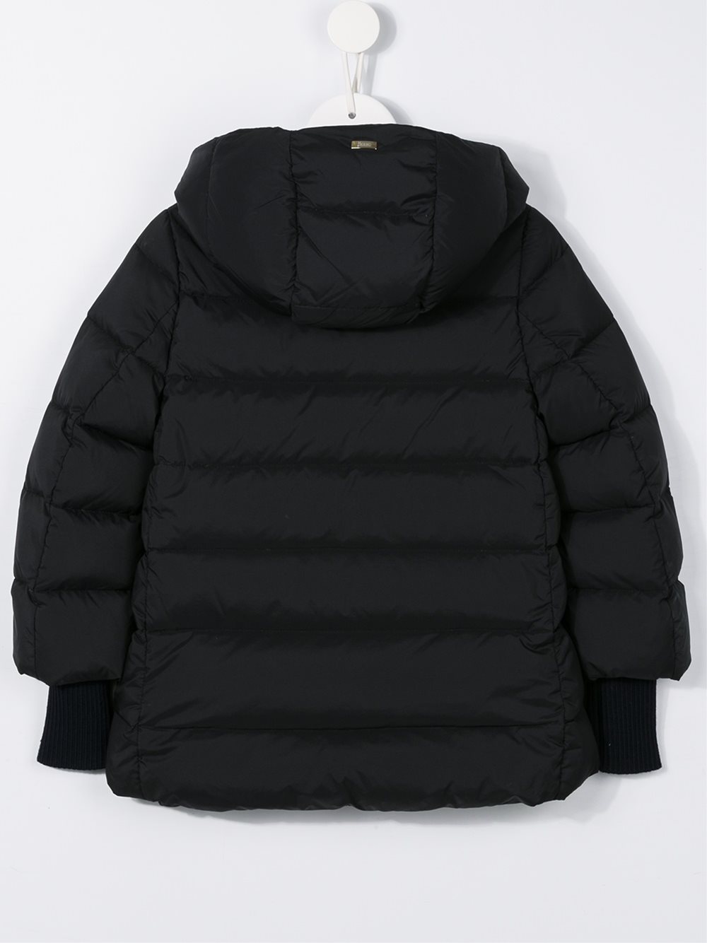 hooded padded jacket