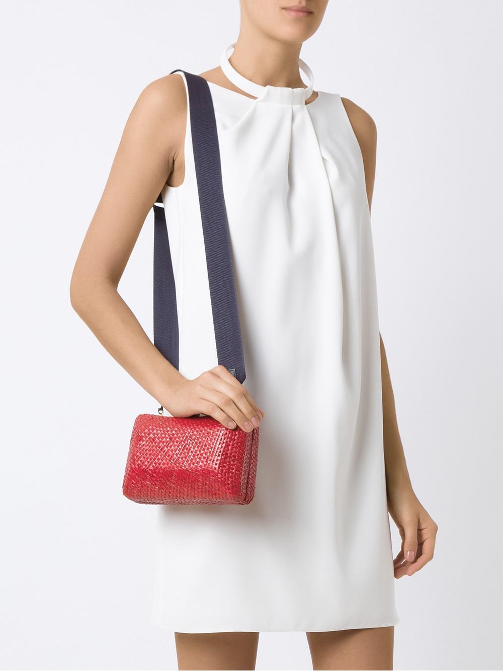 straw clutch bag