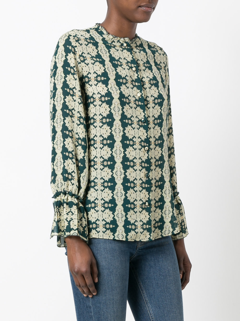 printed blouse 