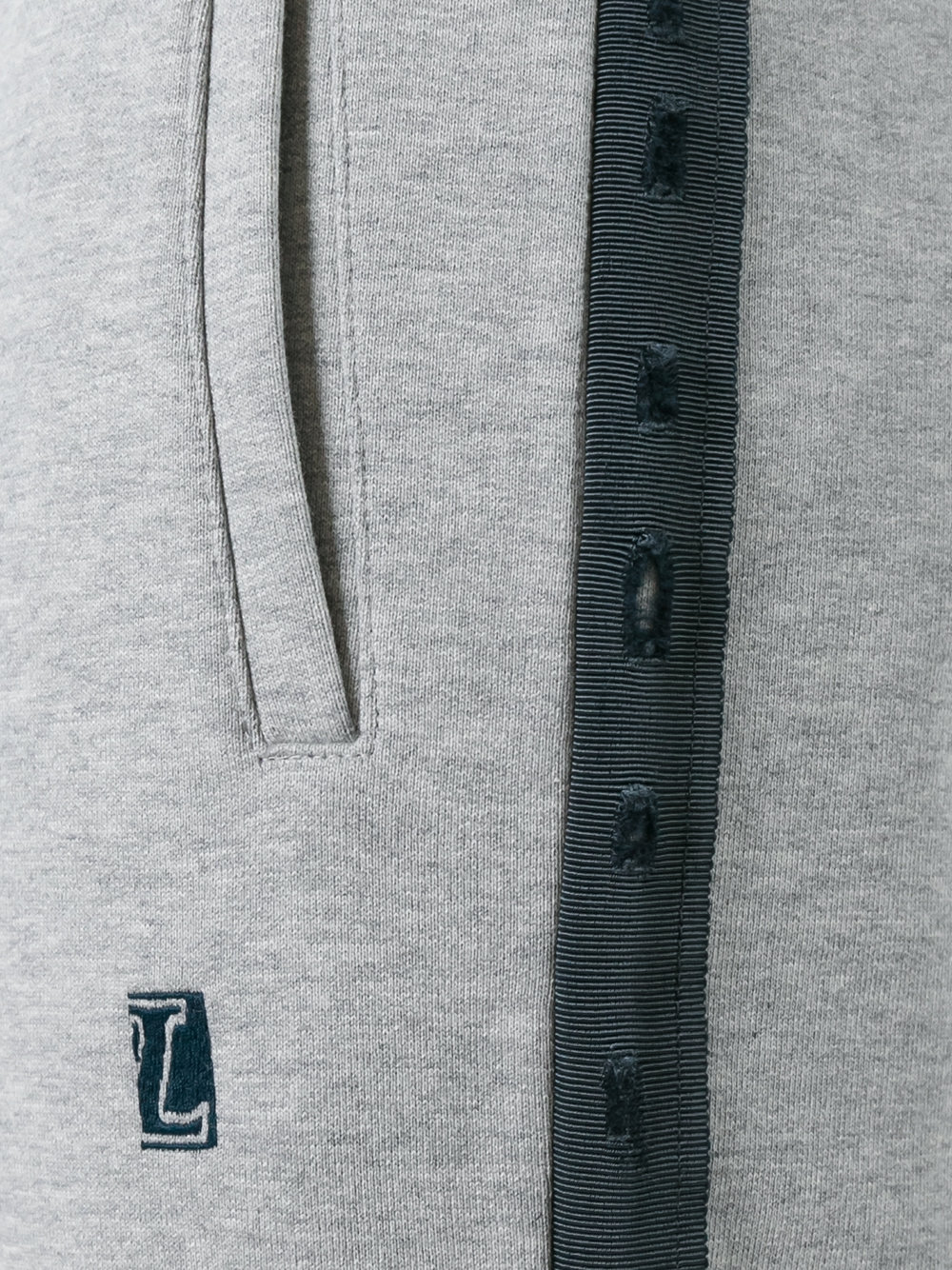 grosgrain band track pants
