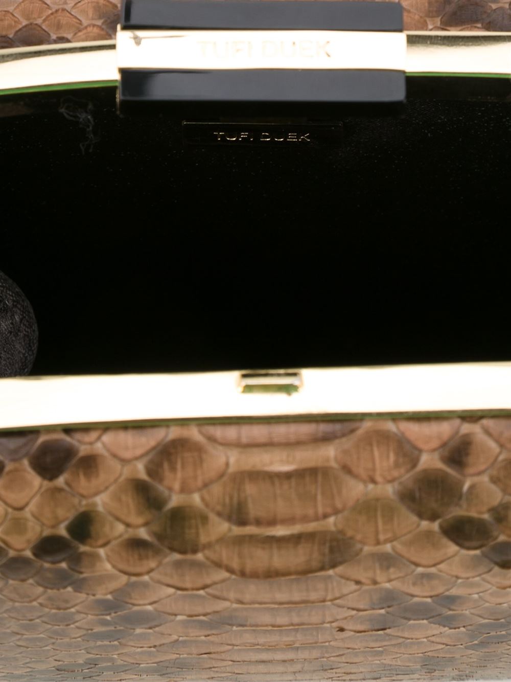 leather clutch
