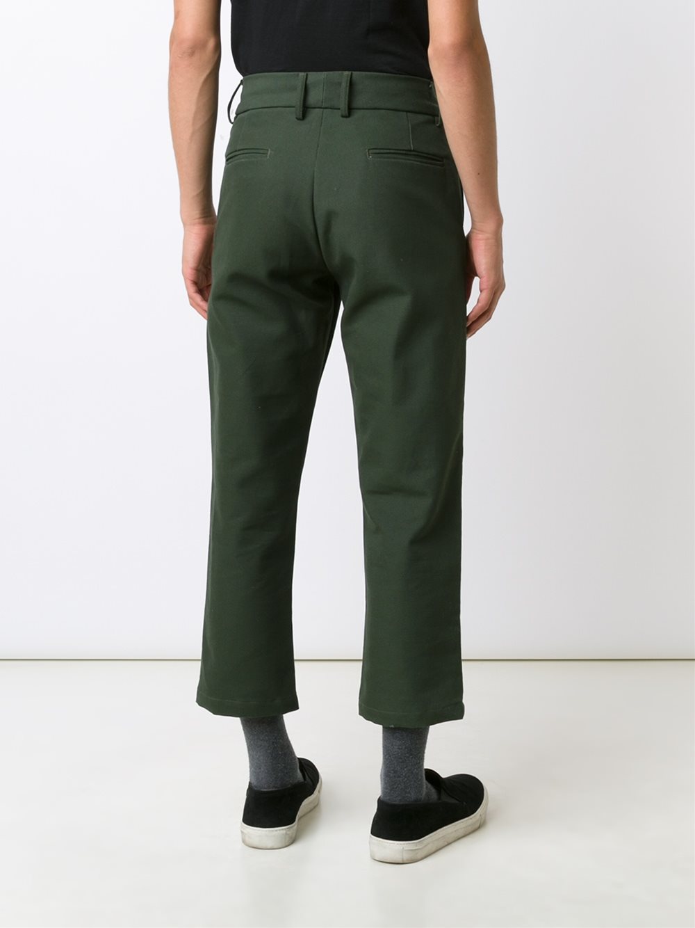 cropped trousers