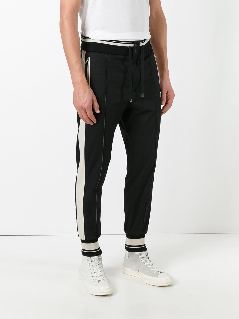 drawstring track pants