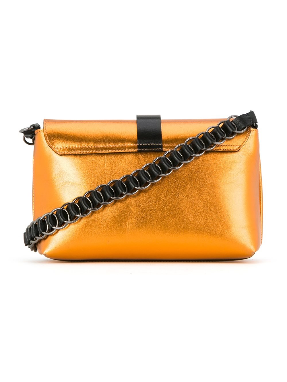 metallic crossbody bag