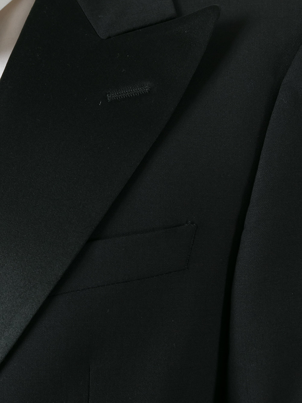 peaked lapels two-piece suit