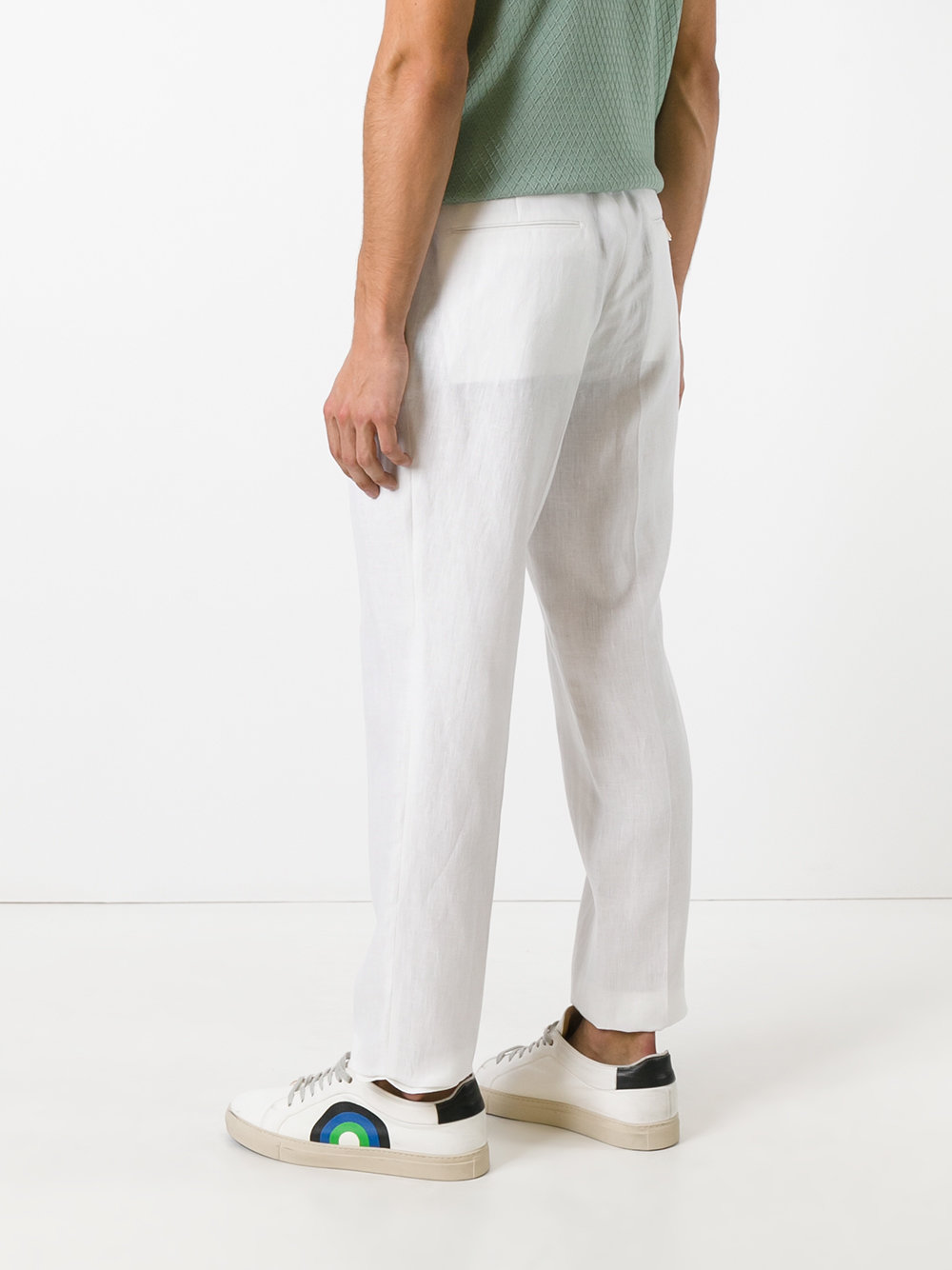 cropped lightweight trousers