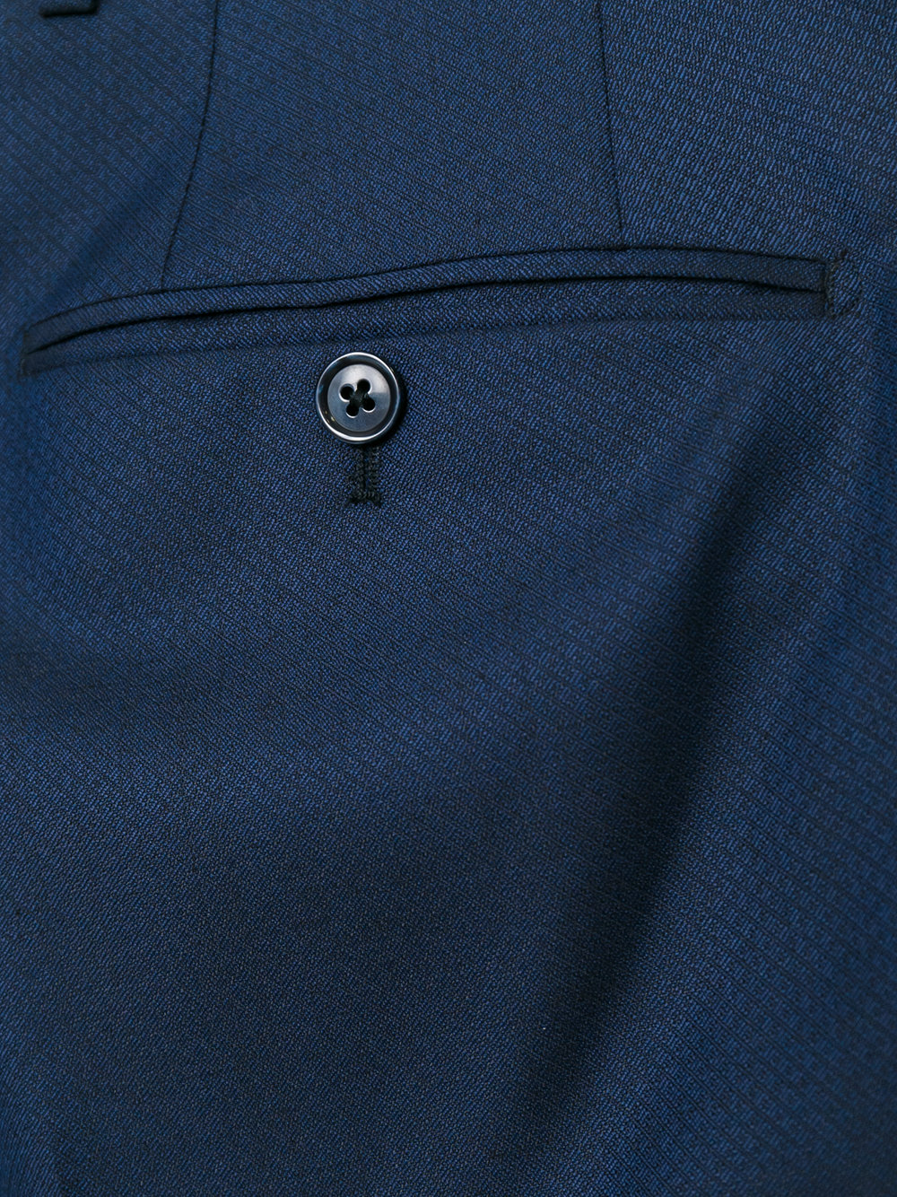 piping contrast two-piece suit
