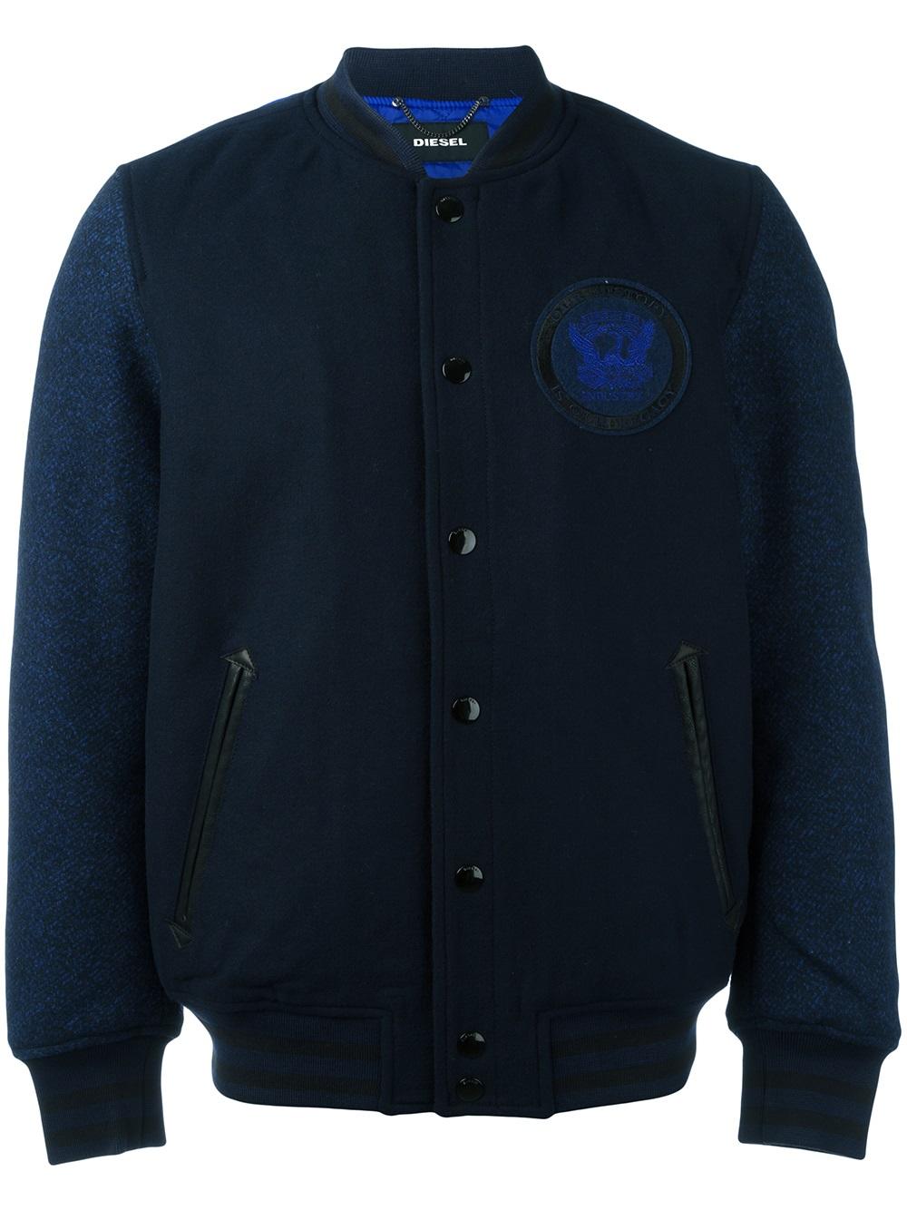 padded varsity jacket