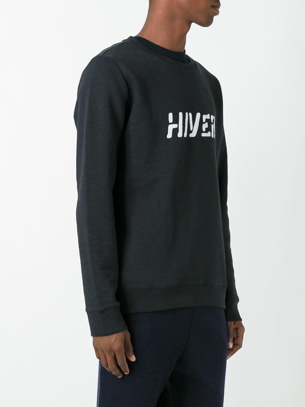 Hiver print sweatshirt