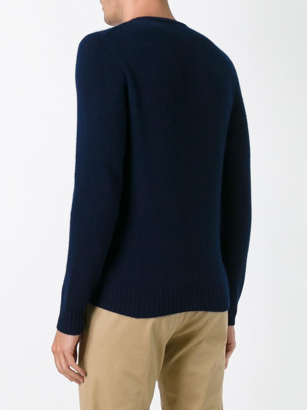 stripes motif jumper