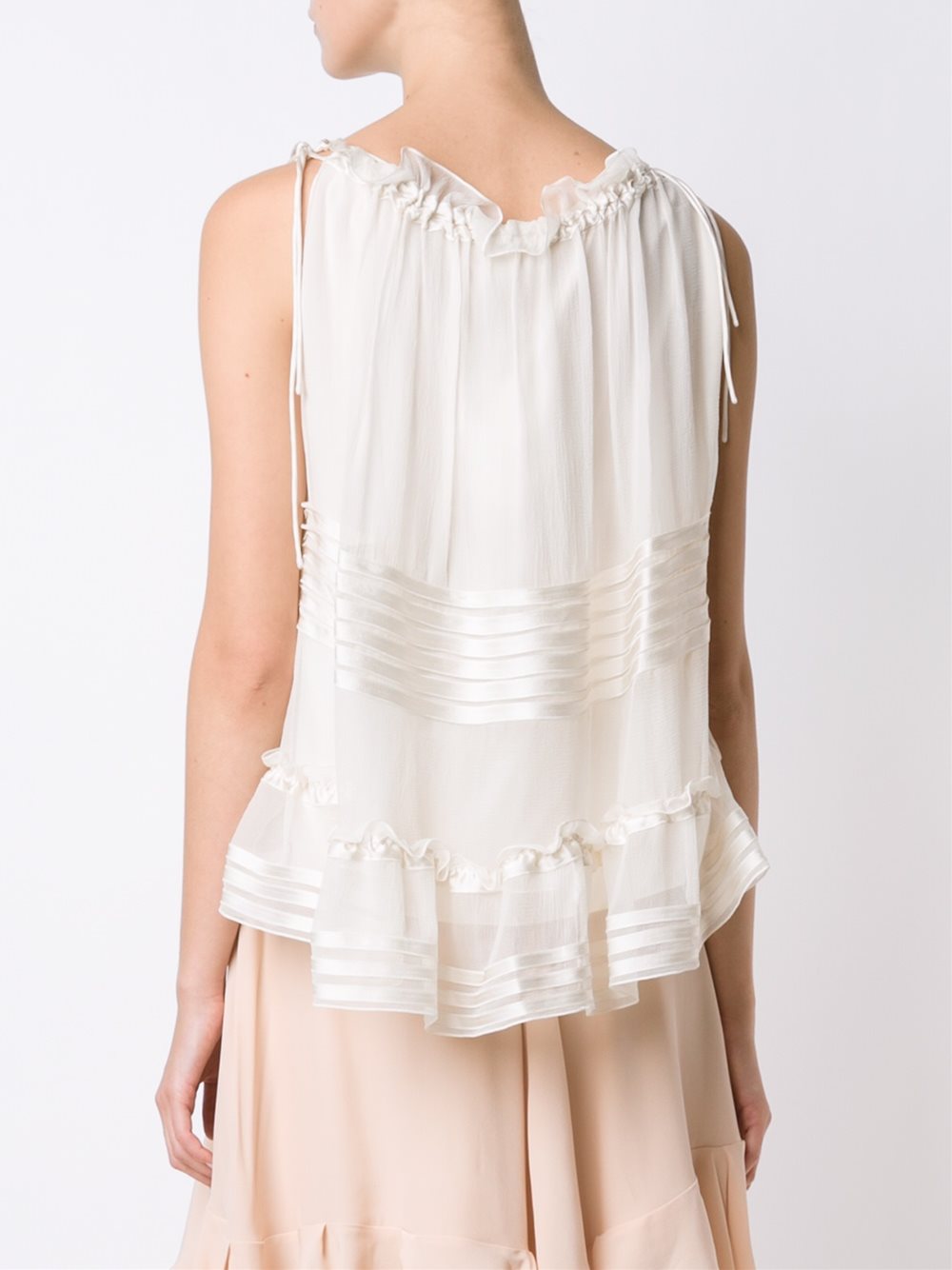 ruffled top