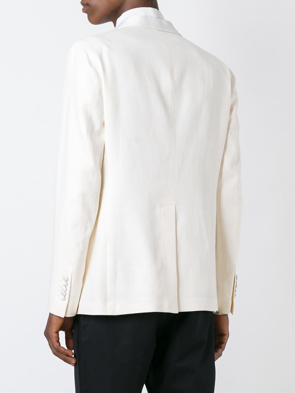 single breasted dinner jacket