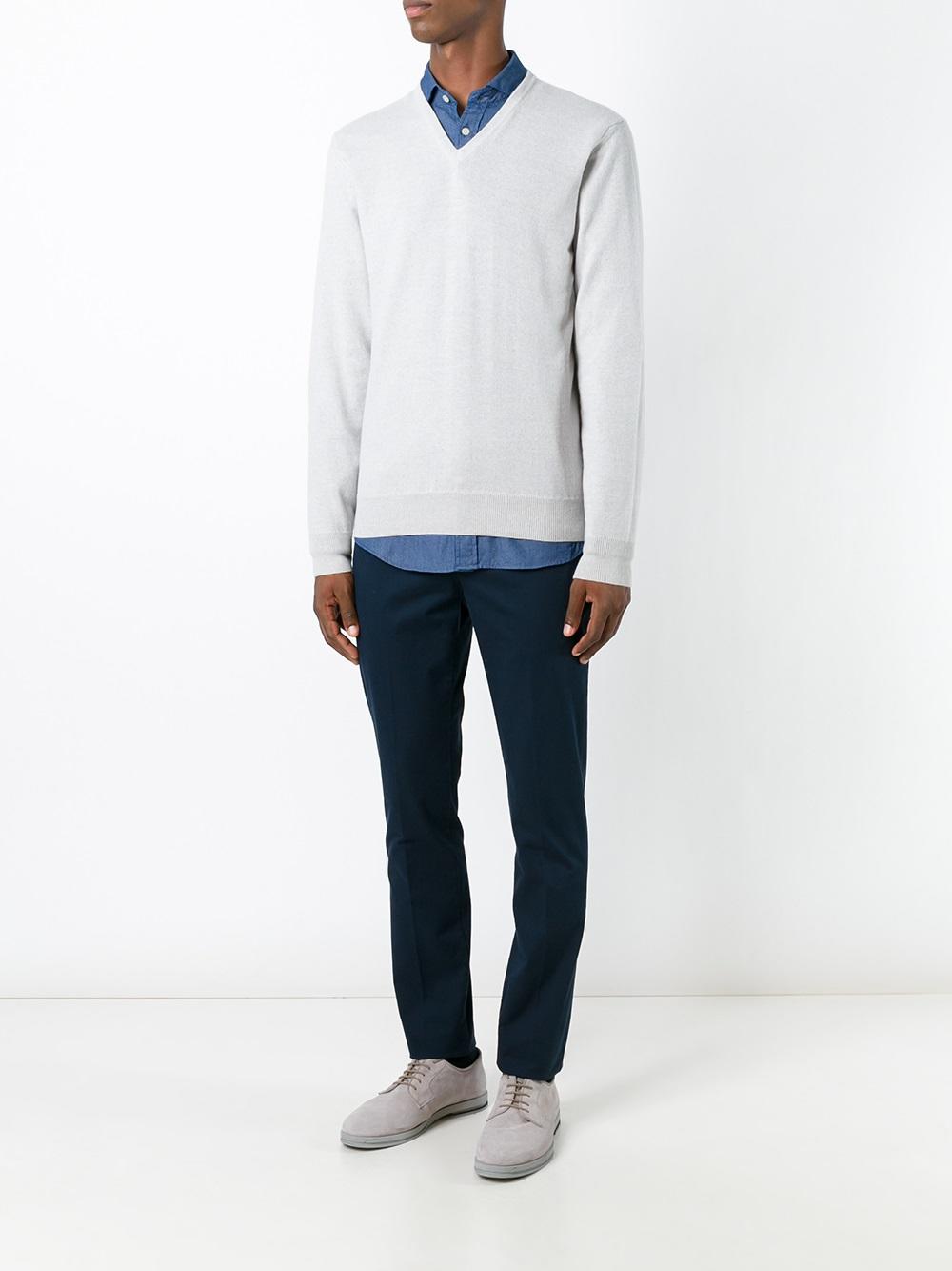 elbow patch jumper