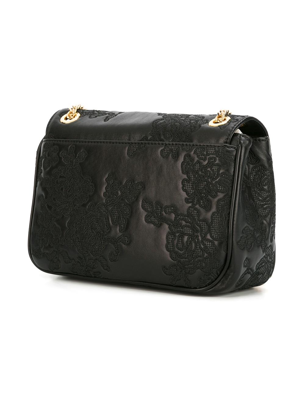 lace motif shoulder bag
