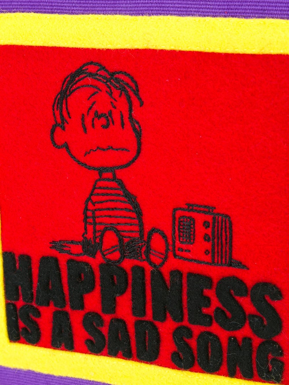 'Happiness is a sad song'手提包