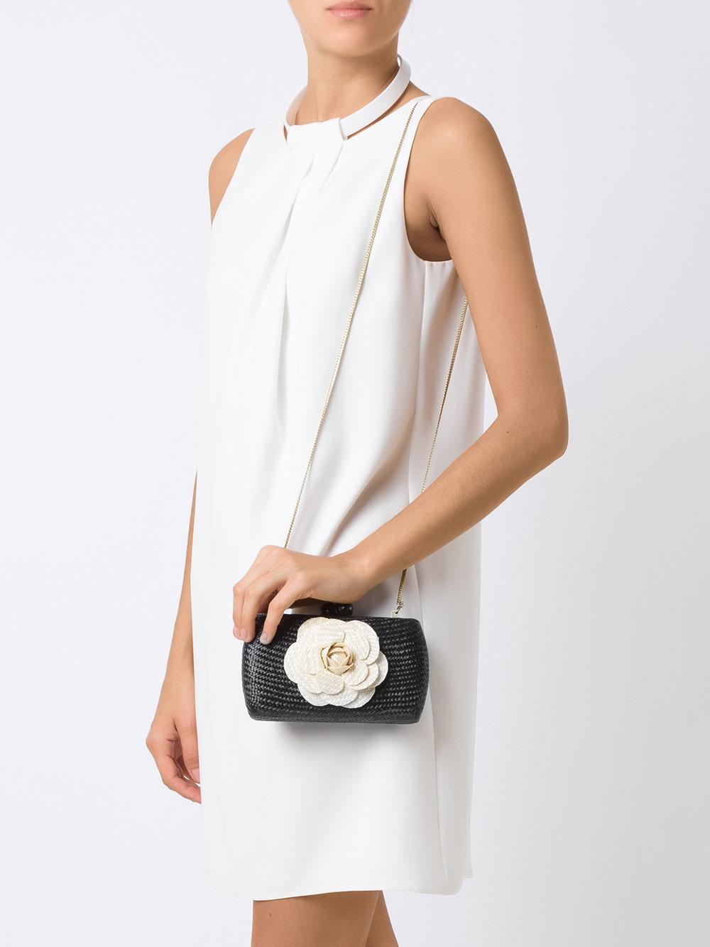 straw clutch bag